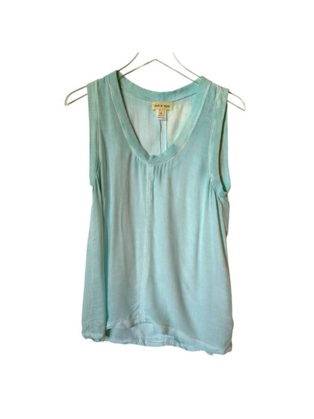 Anthropologie | Cloth & Stone Mint Green Sleeveless Linen Tank Top Size Medium